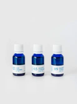 Scented oil trio