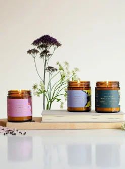 Scented soy candle box set