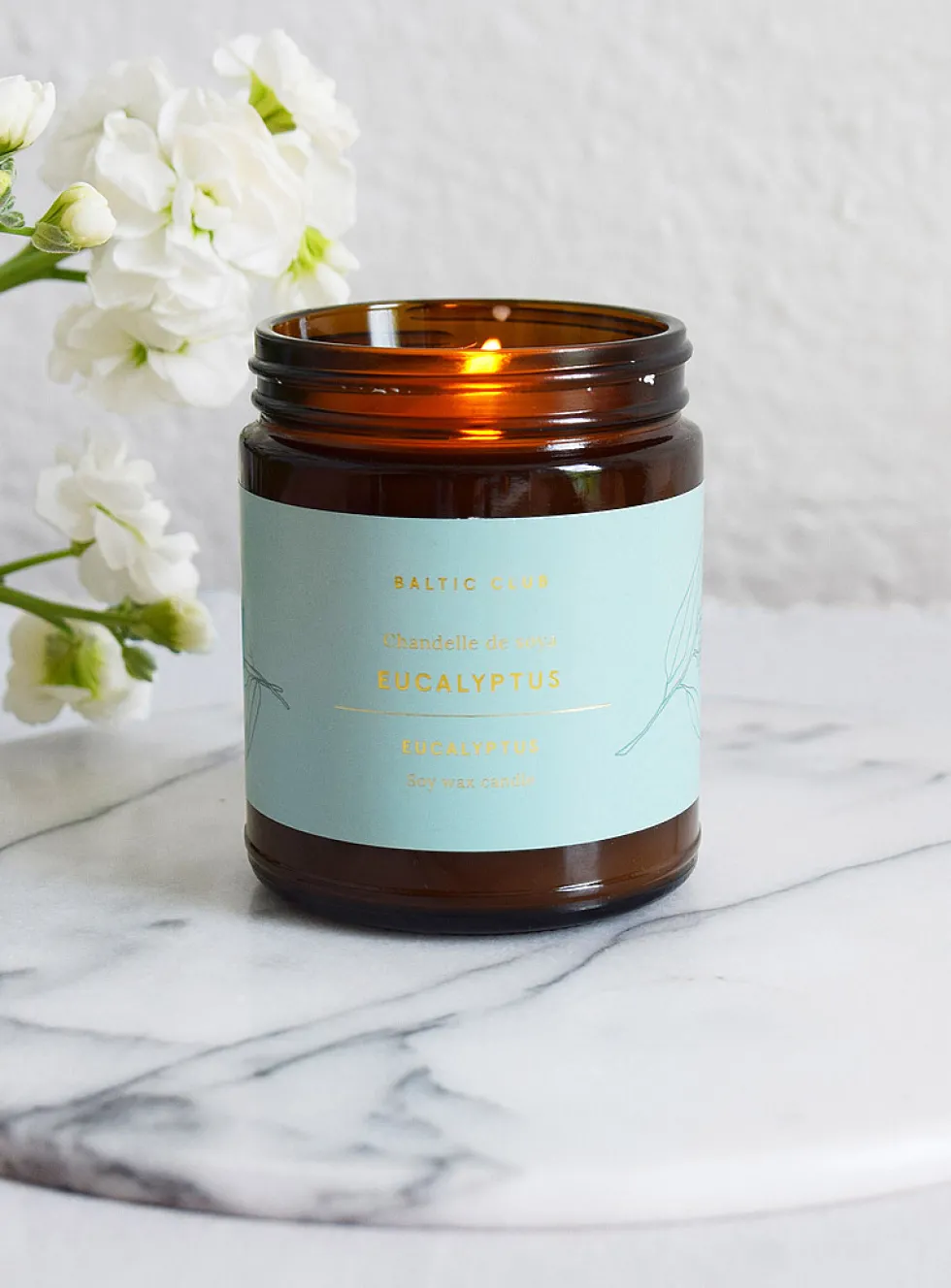 Scented soy candle set