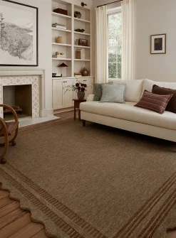 Scottie wool indoor rug