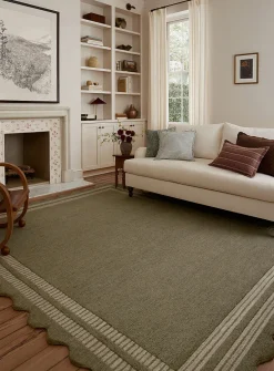 Scottie wool indoor rug