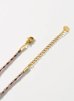 Sea charm cord necklace