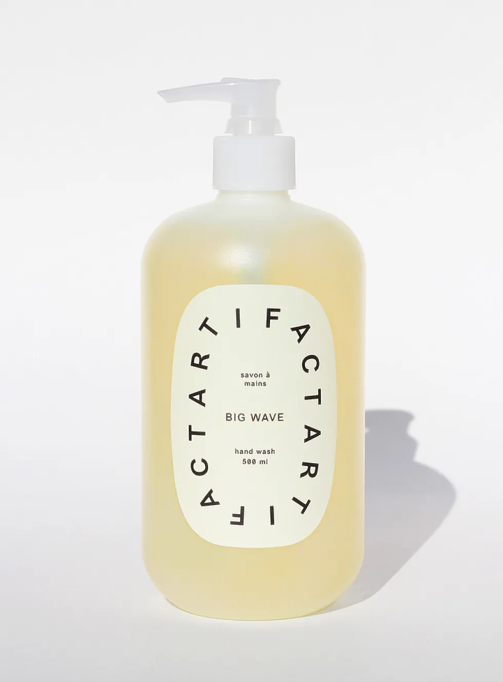 Sea kelp and green tea extracts hand soap