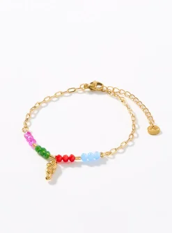 Seahorse bead bracelet