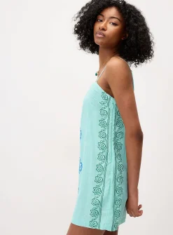 Seashells pure cotton minidress