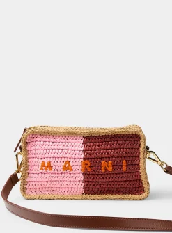 Seaside paper camera bag