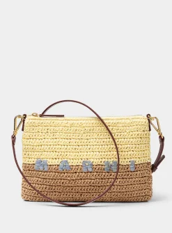 Seaside paper clutch