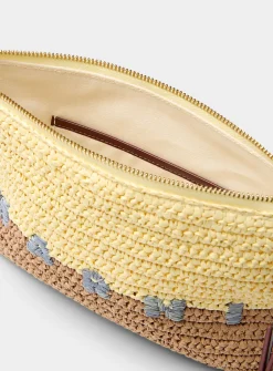 Seaside paper clutch
