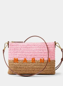 Seaside paper clutch