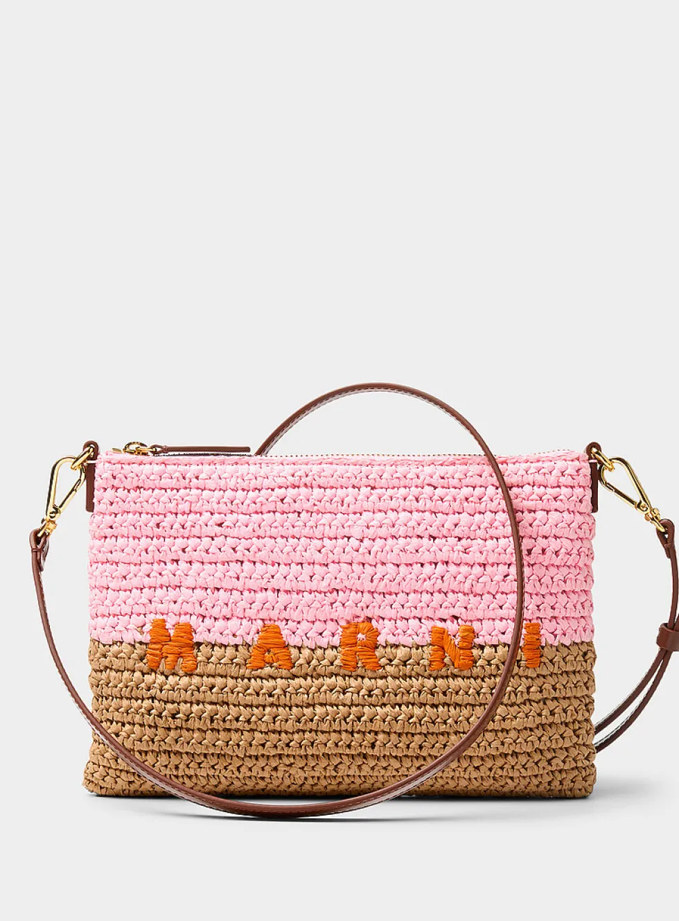 Seaside paper clutch