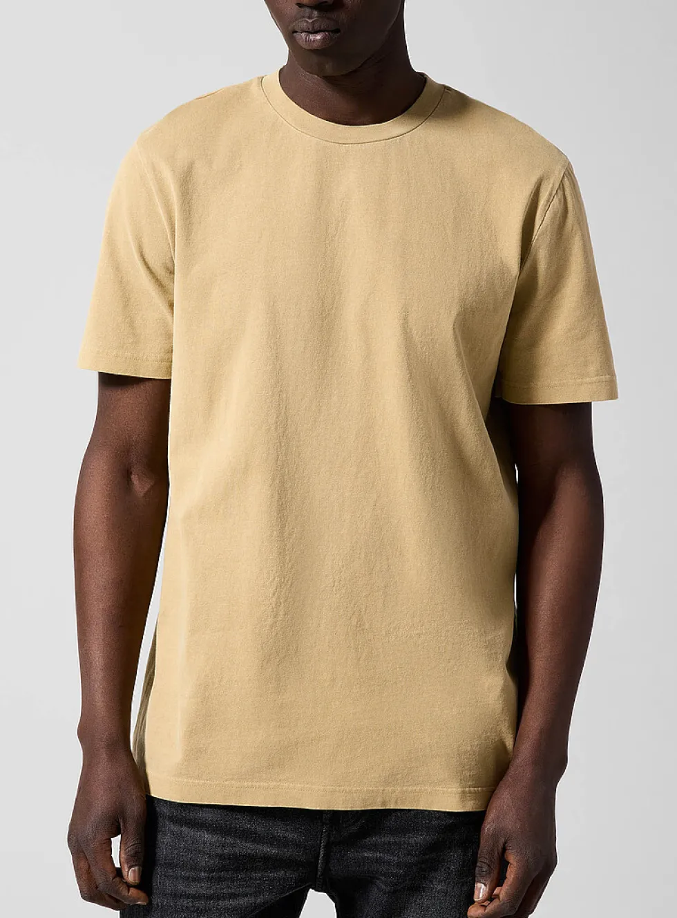 Seasonal beige logo T-shirt
