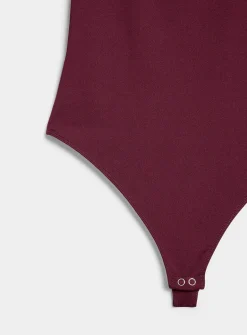 Second skin square neckline bodysuit