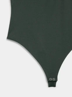 Second skin square neckline bodysuit