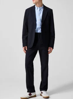 Seersucker check pant