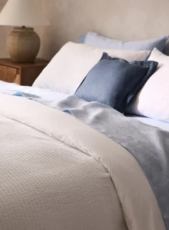 Seersucker duvet cover set