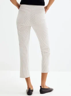 Seersucker striped legging