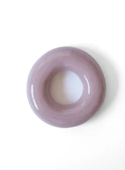 Semiporcelain letter O wall ornament