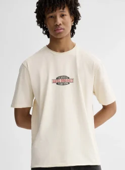 Service station logo T-shirt