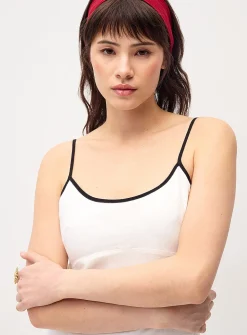 Sewn-in bra midi dress
