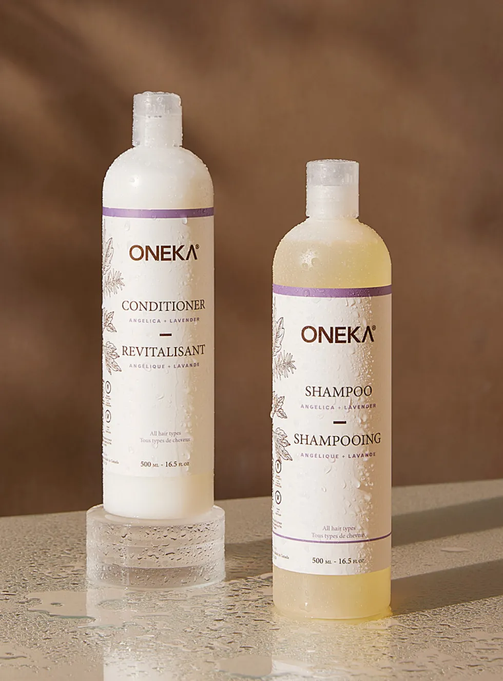 Shampoo and conditioner set