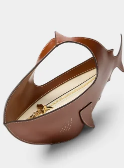 Shark leather bag