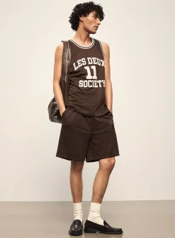 Shawn perforated basketball Bermudas