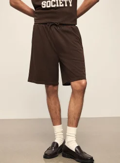 Shawn perforated basketball Bermudas