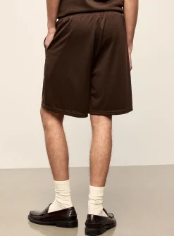 Shawn perforated basketball Bermudas