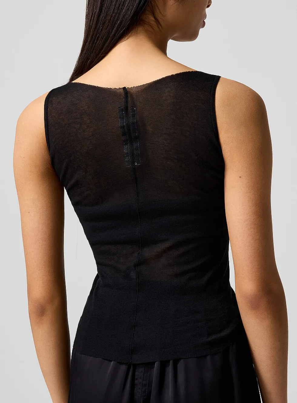 Sheer cotton cami