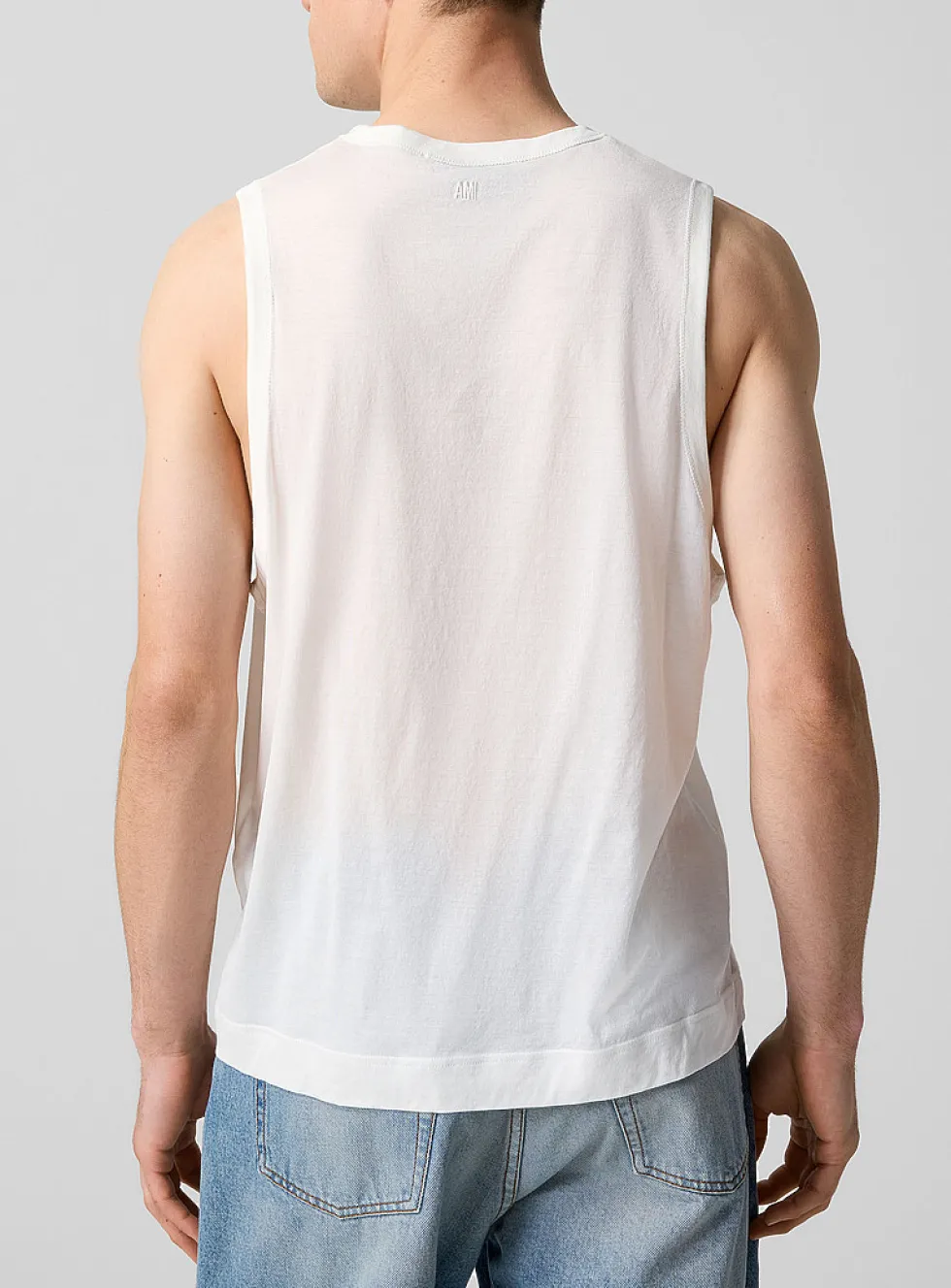 Sheer muscle tee