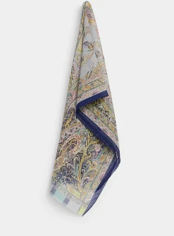 Sheer pure silk scarf