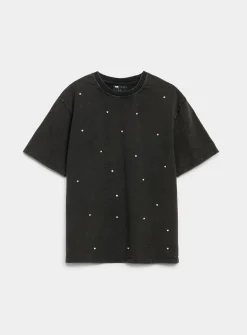 Shimmery bead T-shirt