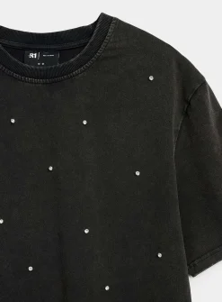 Shimmery bead T-shirt