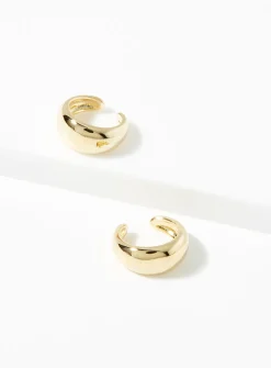 Shimmery ear cuffs