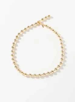 Shiny ball necklace