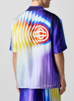 Shockwave pure silk cabana shirt