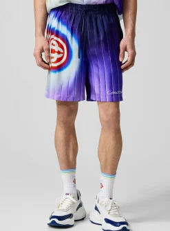 Shockwave pure silk shorts