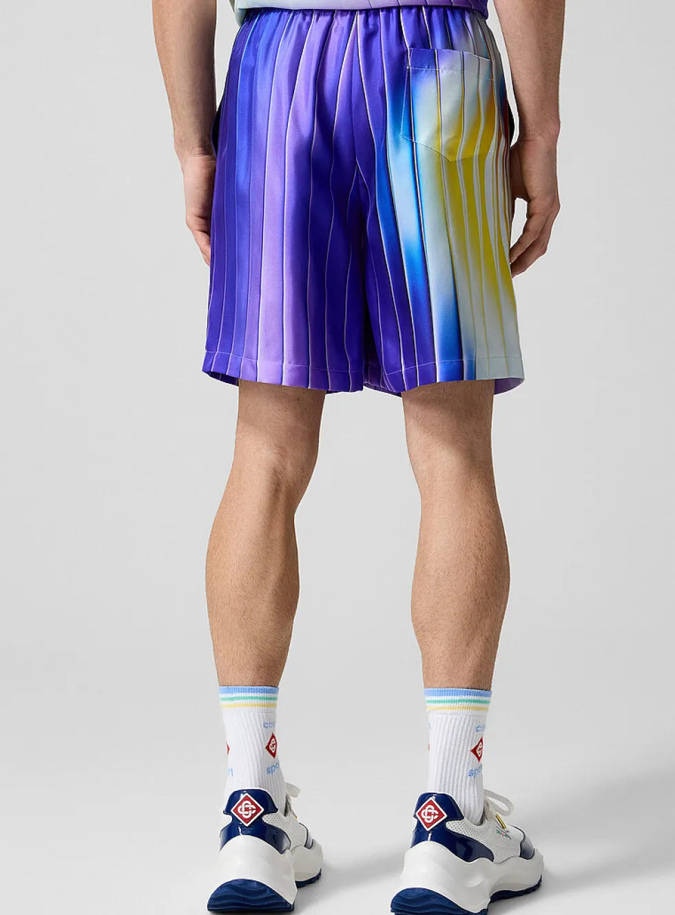 Shockwave pure silk shorts