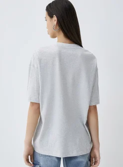 Short-sleeve crew-neck tee