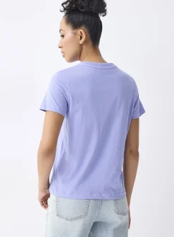 Short-sleeve crew-neck tee
