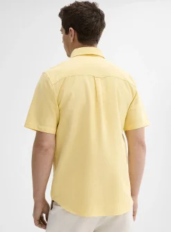 Short-sleeve Oxford shirt