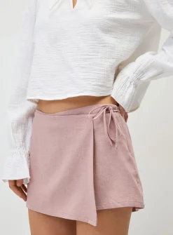 Side-tie skort