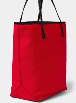 Signature anchor canvas tote bag