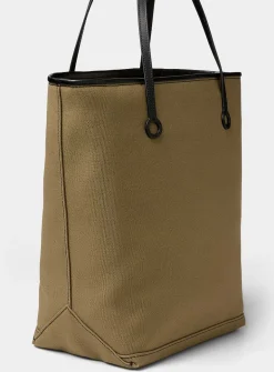 Signature anchor canvas tote bag