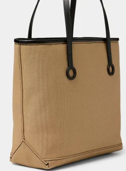 Signature anchor canvas tote bag