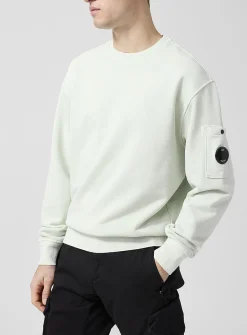 Signature lens crew-neck sweater