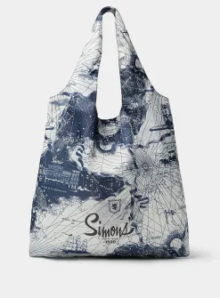 Signature pattern reusable bag