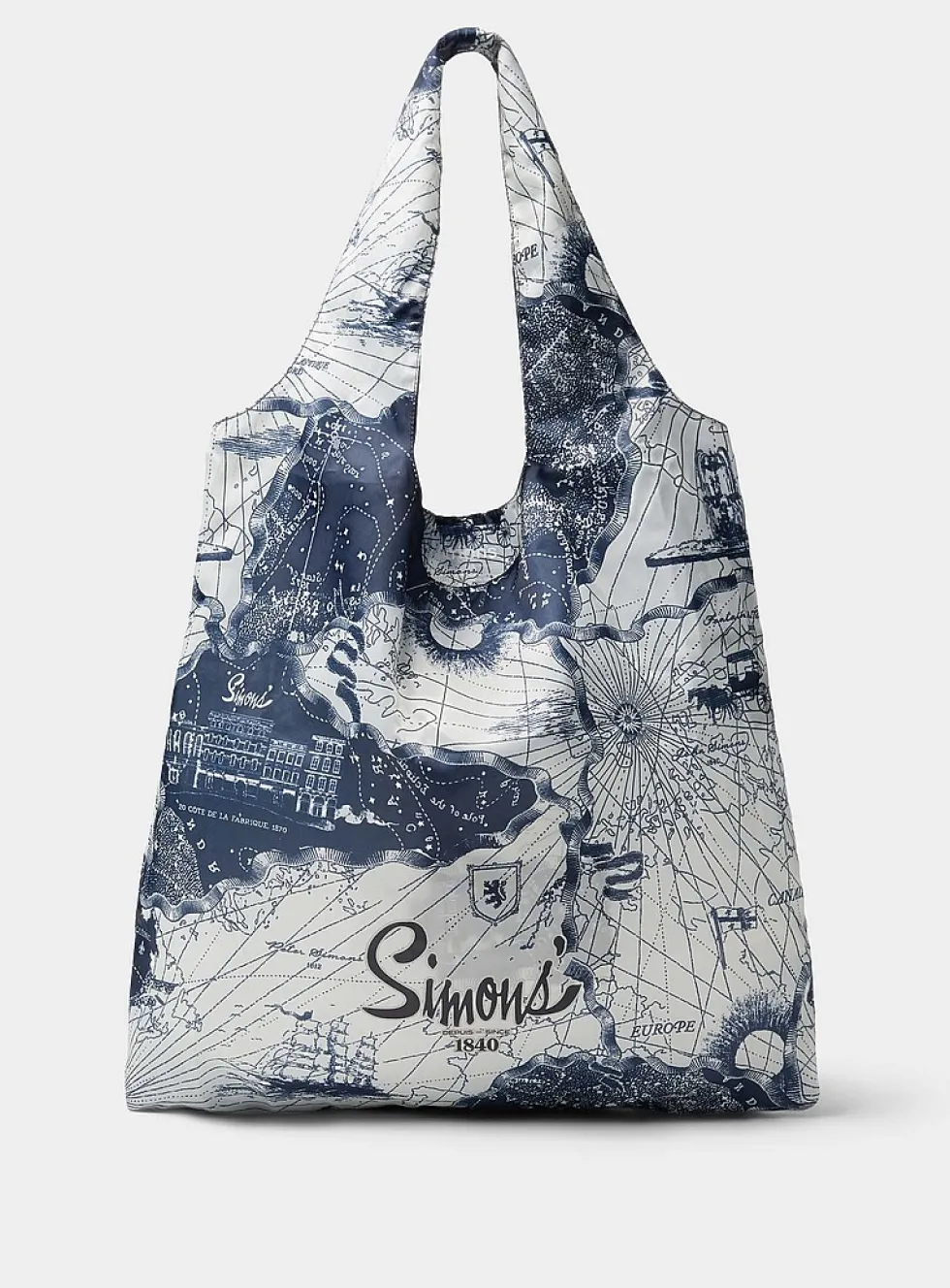Signature pattern reusable bag