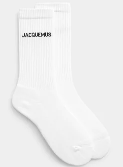 Signature ribbed socks