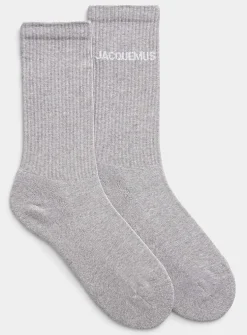 Signature ribbed socks